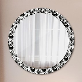 Okrúhle ozdobné zrkadlo Monštrum fi 90 cm