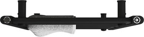 BPS-koupelny Kúpeľňový radiátor CORSO BL 2 50x90 cm, čierny