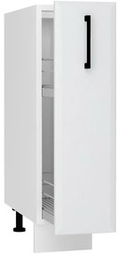 Skrinka do kuchyne Irma D20 Cargo + kôš Svetlo šedá Mat