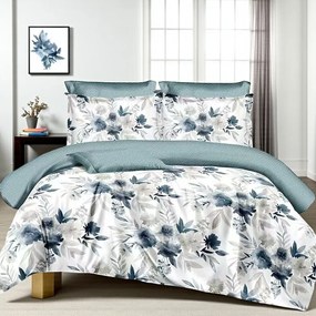 Mikroplyš obliečky Homa MALENA BLUES 7-dielna sada 140x200 cm
