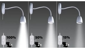 Brilagi - LED Stmievateľná flexibilní lampička LED/4W/230V biela