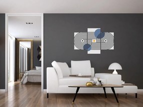 Obraz - Minimalistická abstrakcia N⁰3 (90x60 cm)