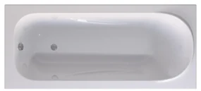 Gamma Edge, akrylátová vaňa 180x80x40 cm, biela lesklá, GMA-WAN-ED-18080