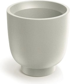 Kvetináč Vivos Okrúhly Stredný 40 cm pieskový