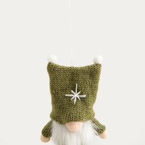 Závesná vianočná dekorácia MIKOO škriatok 754456 (2 ks)