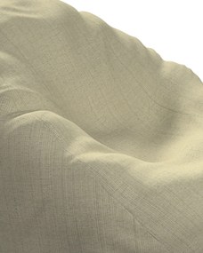 Sedací vak farba produktu béžová látka zapletaná