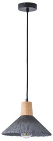 Luster na lanku 1xE27/15W/230V šedá