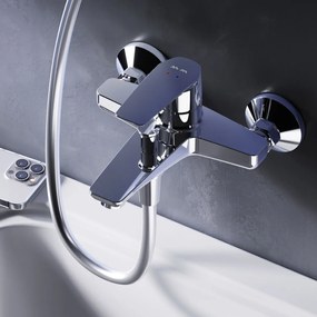 Vaňová a sprchová batéria AM.PM Gem F90A10000 jednopáková, chróm