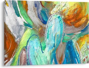 Obraz - Farebná abstrakcia (70x50 cm)