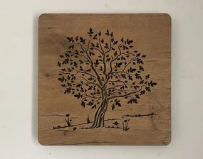 Svietiaci obraz strom Orech