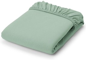 Džersejová napínacia plachta, nadmerná veľkosť, svetlozelená