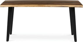 Jedálenský stôl 160x90 cm HT-F4416 OLW staré drevo