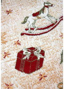 Zelený koberec s vianočným motívom s prímesou bavlny 160x230 cm Toy's Delight Green Christmas – Villeroy&amp;Boch