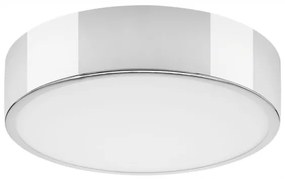 Stropné svietidlo DANTE 2xE27/60W/230V pr. 36 cm lesklý chróm