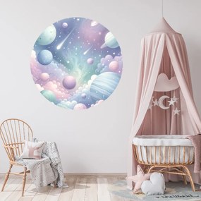 PIPPER. Magický vesmír - textilná nálepka na stenu Veľkosť: 100 cm