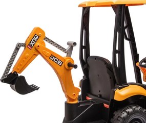 LEAN CARS JCB akumulátorové rýpadlo s lyžicou žlté