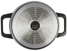 Silvercrest®  Hrniec z hliníkovej zliatiny, 24 cm (čierna)  (100390959)
