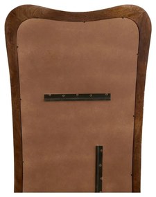 Nástenné zrkadlo s dreveným rámom 68x160 cm Alamos – Light &amp; Living