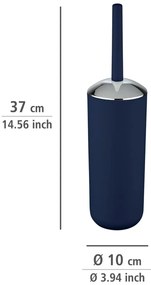 Tmavomodrý WC kefa Wenko Brasil