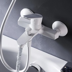 Vaňová a sprchová batéria AM.PM Hit FTA10033 jednopáková, biela