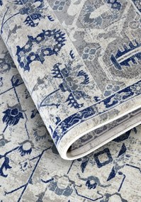 Villeroy & Boch, Kusový koberec Villeroy & Boch 106121 Cream, Blue, 120x170, modrá, obývacia izba