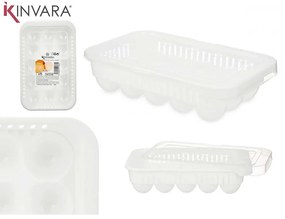 Box na vajíčka, obal na 15 ks vajec, biely WAPPA