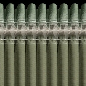 ZATEMŇOVACÍ ZÁVES NA PÁSKE ROSA 140X270 CM OLIVOVÁ