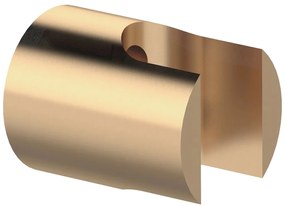 Sapho Sapho, okrúhly držiak sprchy, pevný, zlatá matná, SD719