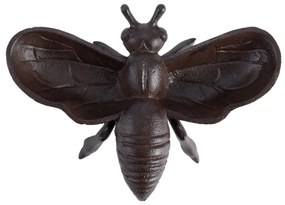 Napájadlo pre vtáky Bee, 6,5x20 cm, liatina, hnedá