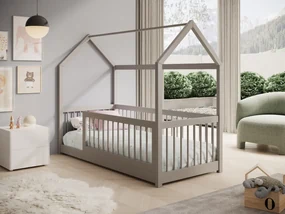 DETSKÁ DOMČEKOVÁ POSTEĽ STELLA 200 x 90 ŠEDÁ