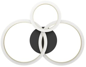 Eglo 901224 - LED Stmievateľné stropné svietidlo CALLIERA LED/20W/230V čierna/zlatá