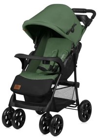 Lionelo - Športový kočík EMMA PLUS zelená/čierna