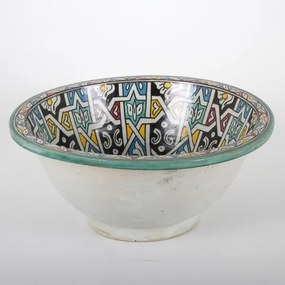 Orientálne ručne maľované umývadlo FES 121