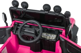 Elektrické autíčko Land Rover Defender 110 SVX ružové