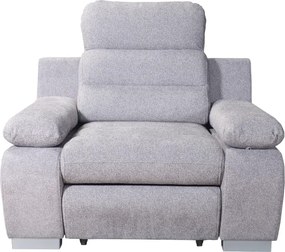 Kreslo Denver, sivá (angel 6)