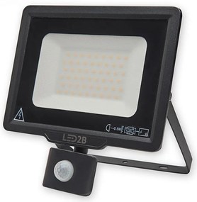 LED Vonkajší reflektor so senzorom LED/50W/230V 6500K IP44
