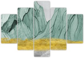 Obraz - Smaragdové hory N⁰1 (150x105 cm)