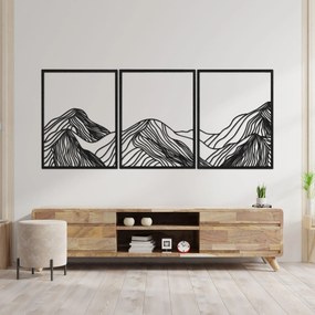 Hory elegantná drevená dekorácia | MAUTANIS: HDF - Javor 80 x 35 cm 4488-99795 HDF0478