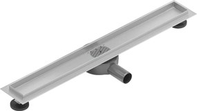 Mexen Flat 360° otočný kryt pre líniový odtok 70 cm, inox - 1040070