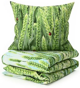 Obliečky z mikrovlákna POSANA zelené Rozmer obliečky: 2 ks 70 x 80 cm | 160 x 200 cm