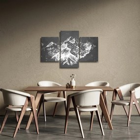 Obraz - Ilustrácie hôr (90x60 cm)