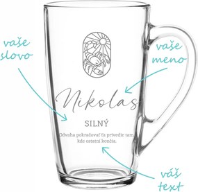 Pieskovaný hrnček znamenia Škorpióna