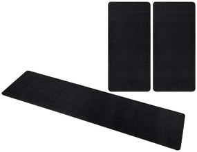 Spálňová sada kobercov Hanse Home NASTY čierna