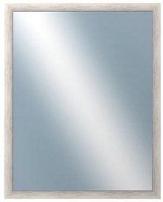 DANTIK - Zrkadlo v rámu, rozmer s rámom 80x100 cm z lišty PAINT biela veľká (2960)