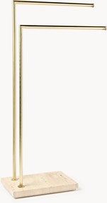 Stojan na uteráky's travertínovou základňou Susan