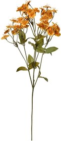 Dekorácia oranžová umelá kvetina hvozdík - 8*8*63 cm