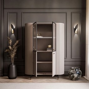 VITRÍNA LANDRY PRESTIGE KAŠMÍR LED 112 x 155 cm