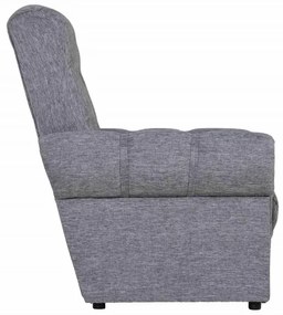 Kreslo Swarz, sivá (Izolda popiel)