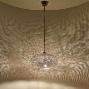 Mosadzná závesná lampa Gizeh D28