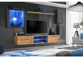 Obývacia Stena Switch Xxiii Grafit/Wotan